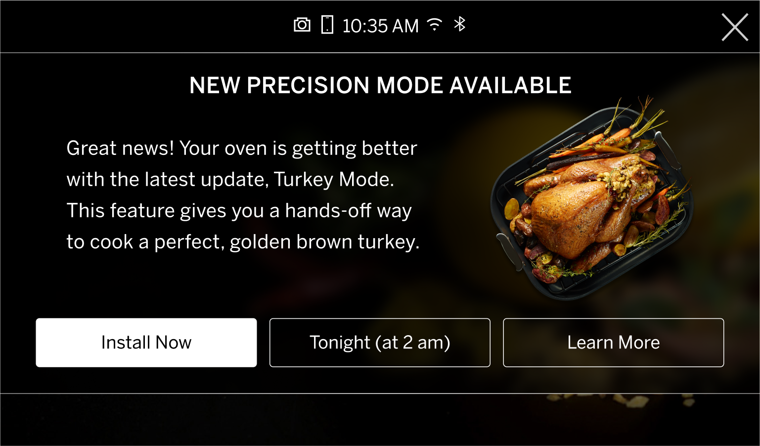 GE Appliances Connected Cooking Modes